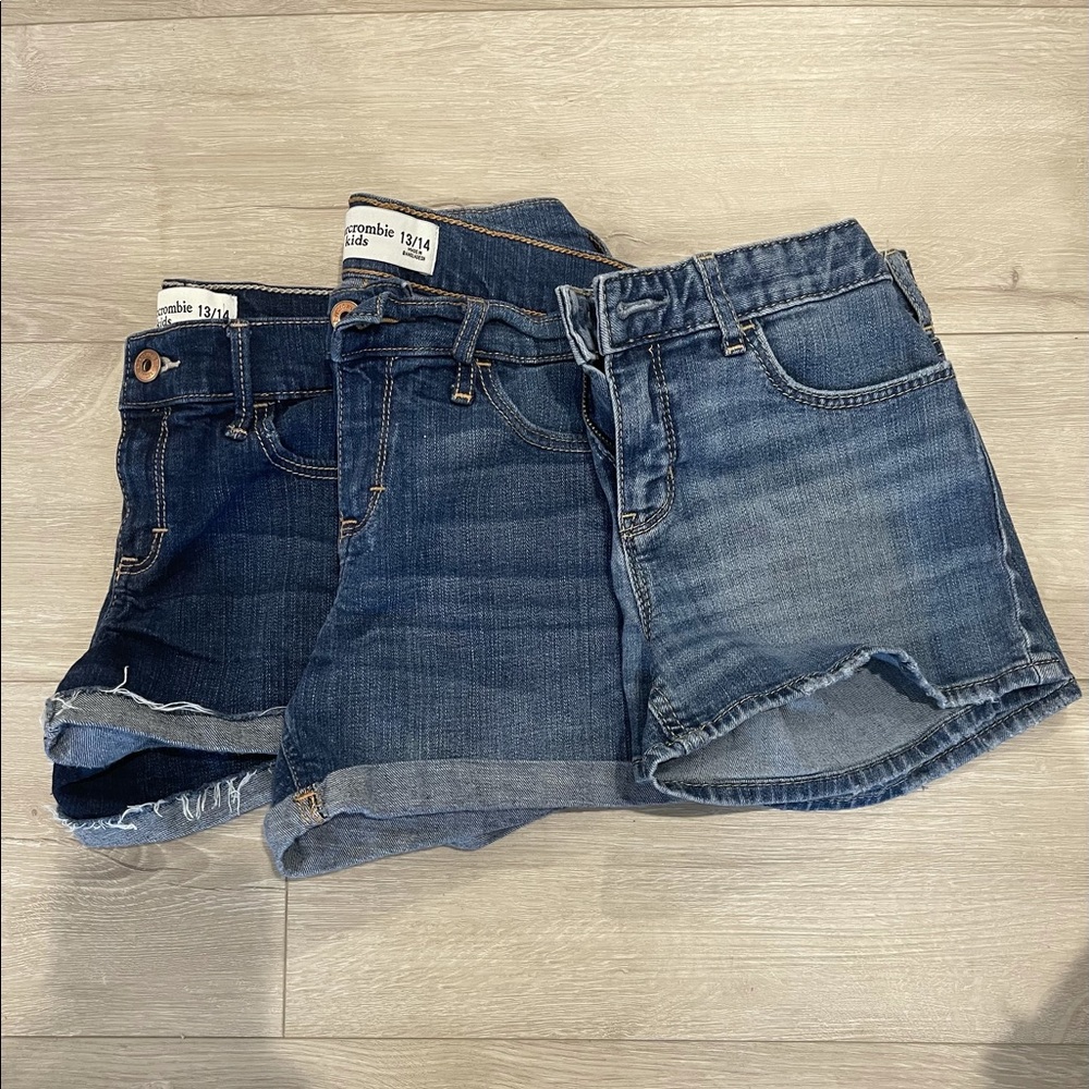 Gap and Abercrombie kids shorts size 13/14